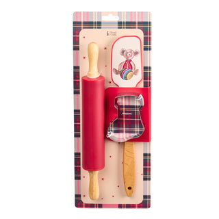 Set spatola orsetto, mattarello e stampino Vintage Toys