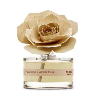 Diffusore Rosa 50ml - Vaniglia e Ambra Pura